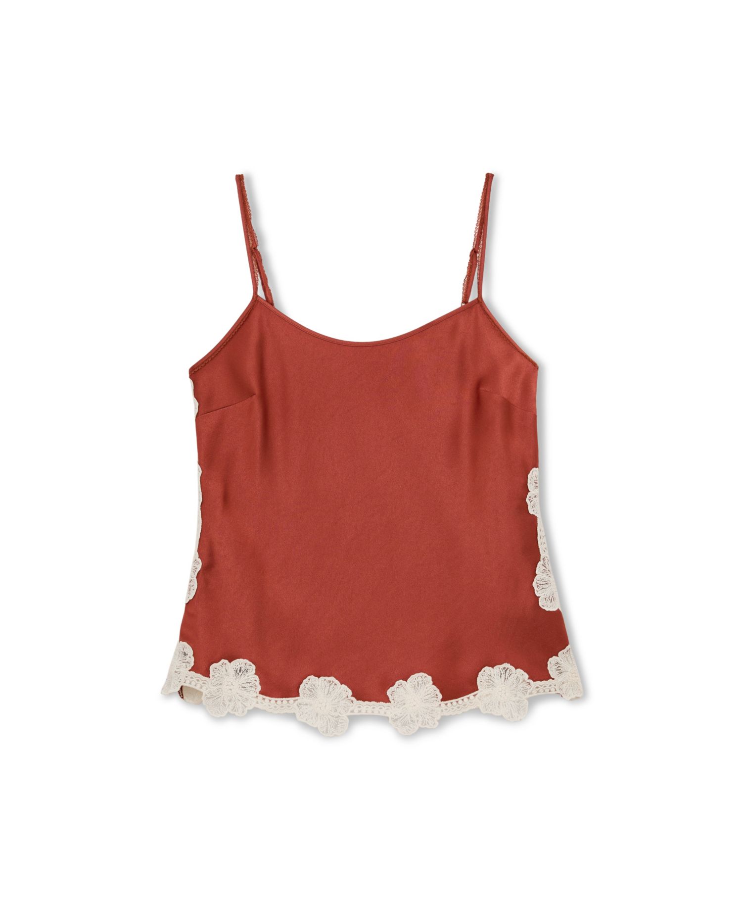 Women's Doa Floral-Lace Scoop Neck Spaghetti Straps Cami Top