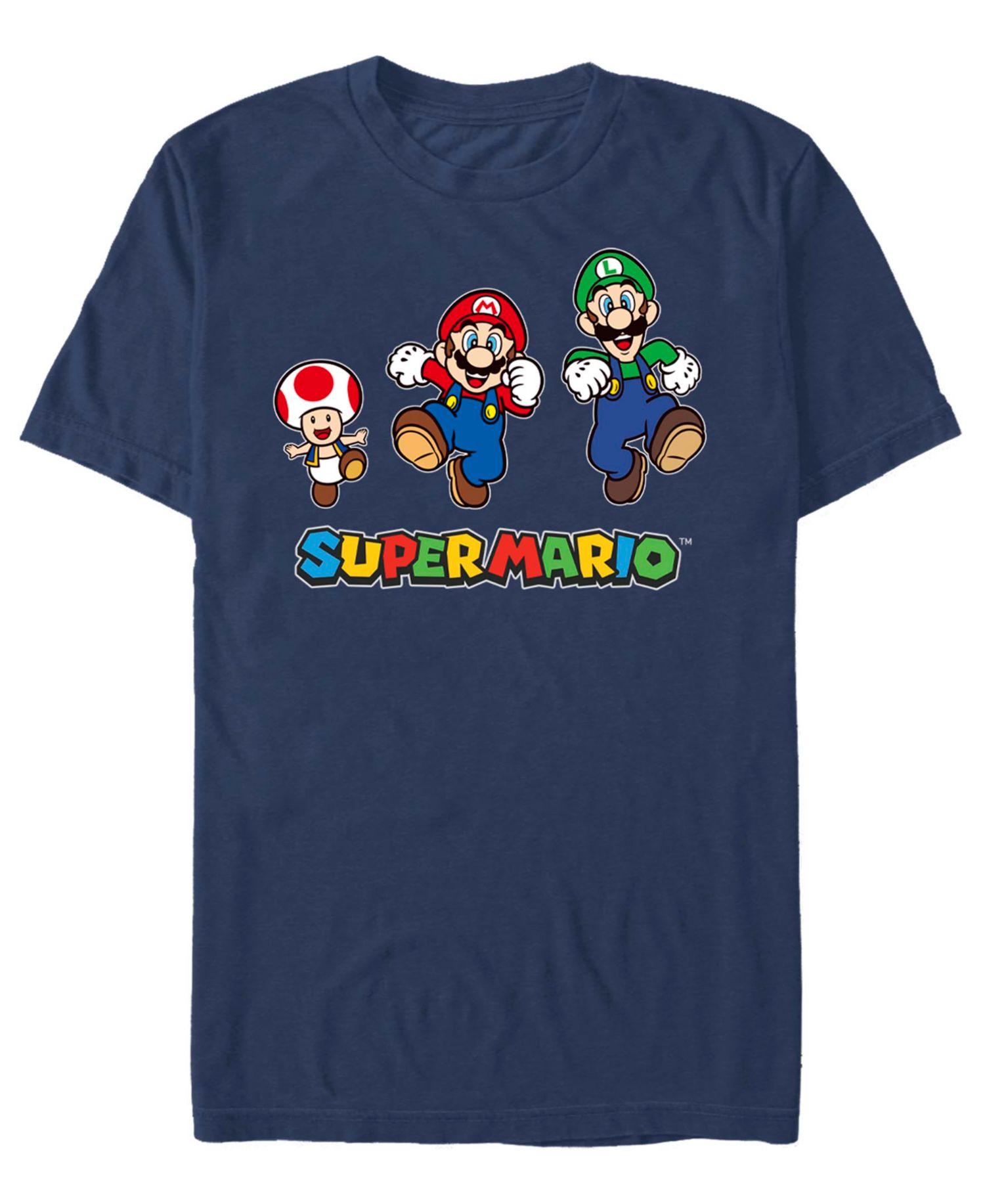 Men's Nintendo Super Mario Run Group T-Shirt