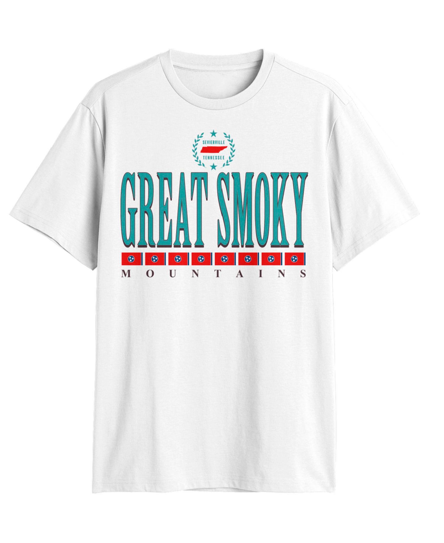 Men's Generic Smokey Flag Lineup T-Shirt