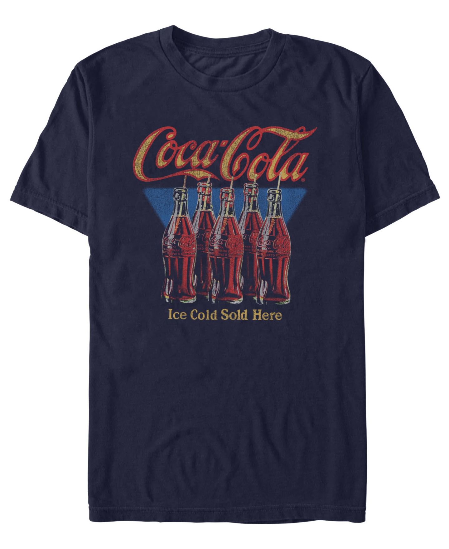 Мужская футболка Fifth Sun Coca-Cola Cola Pop, цвет: Тёмно-синий — фото 1