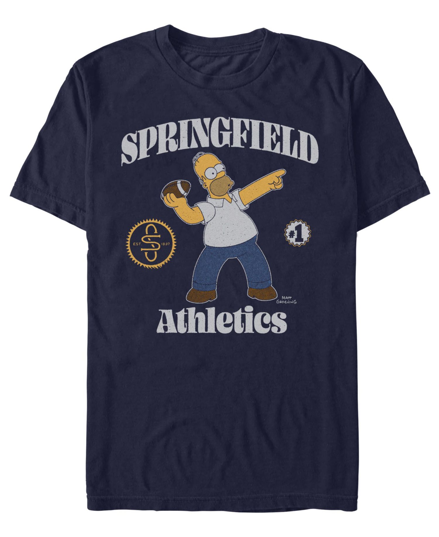 Men's The Simpsons Throw A Homer T-Shirt