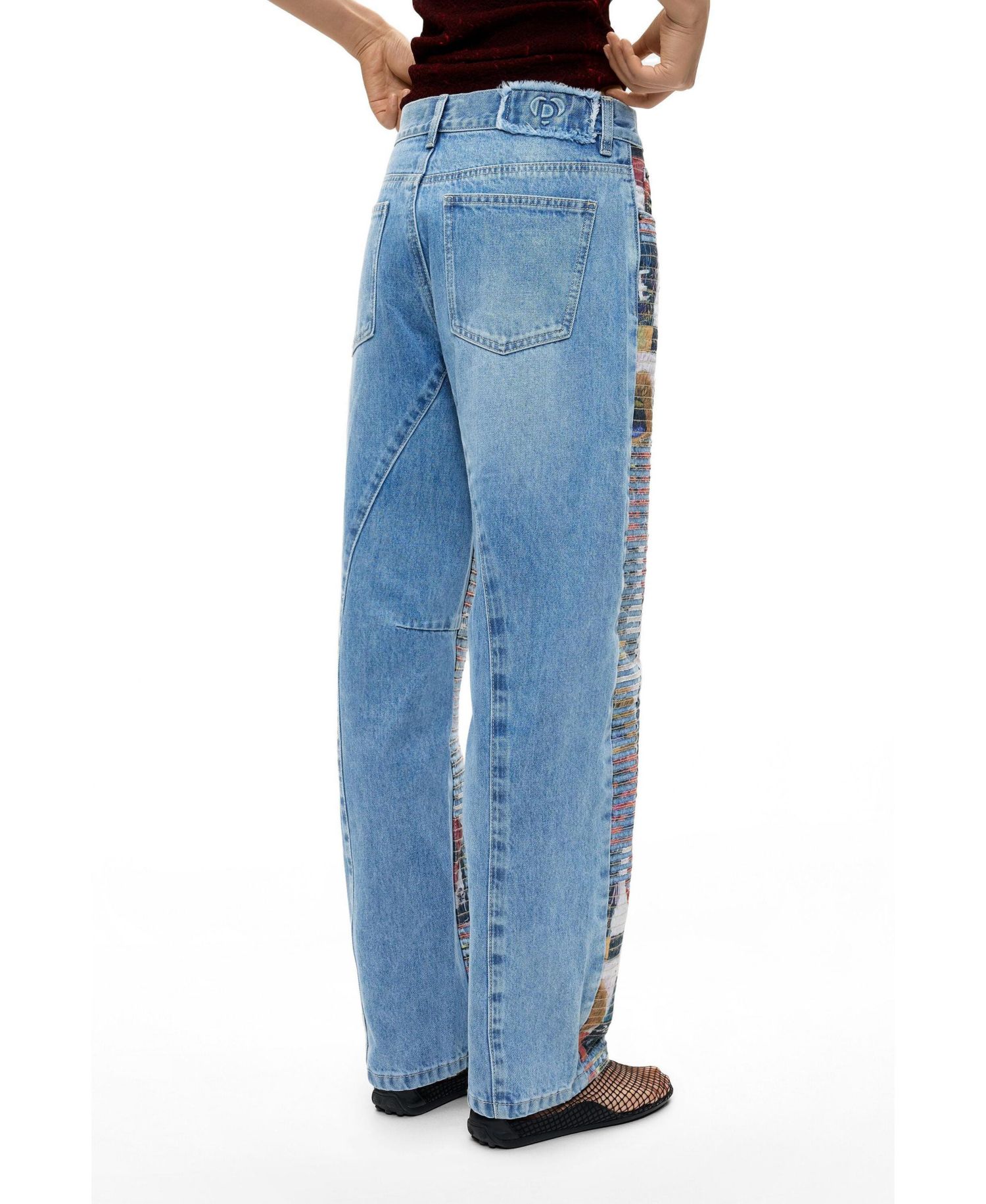 Women's Printed balloon jeans