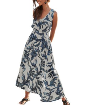 Women's V-Neck Maxi Dress