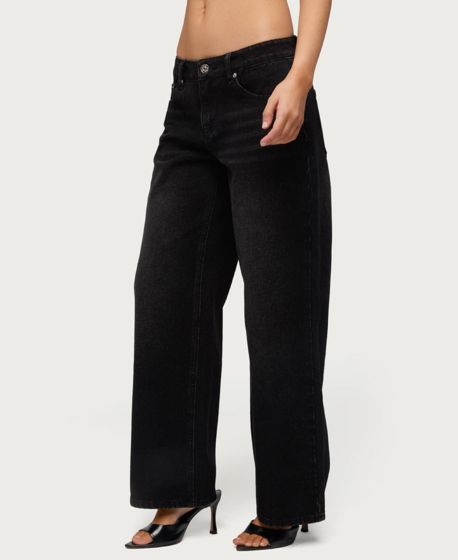 Women's Raelynn Washed Low Rise Baggy Jeans