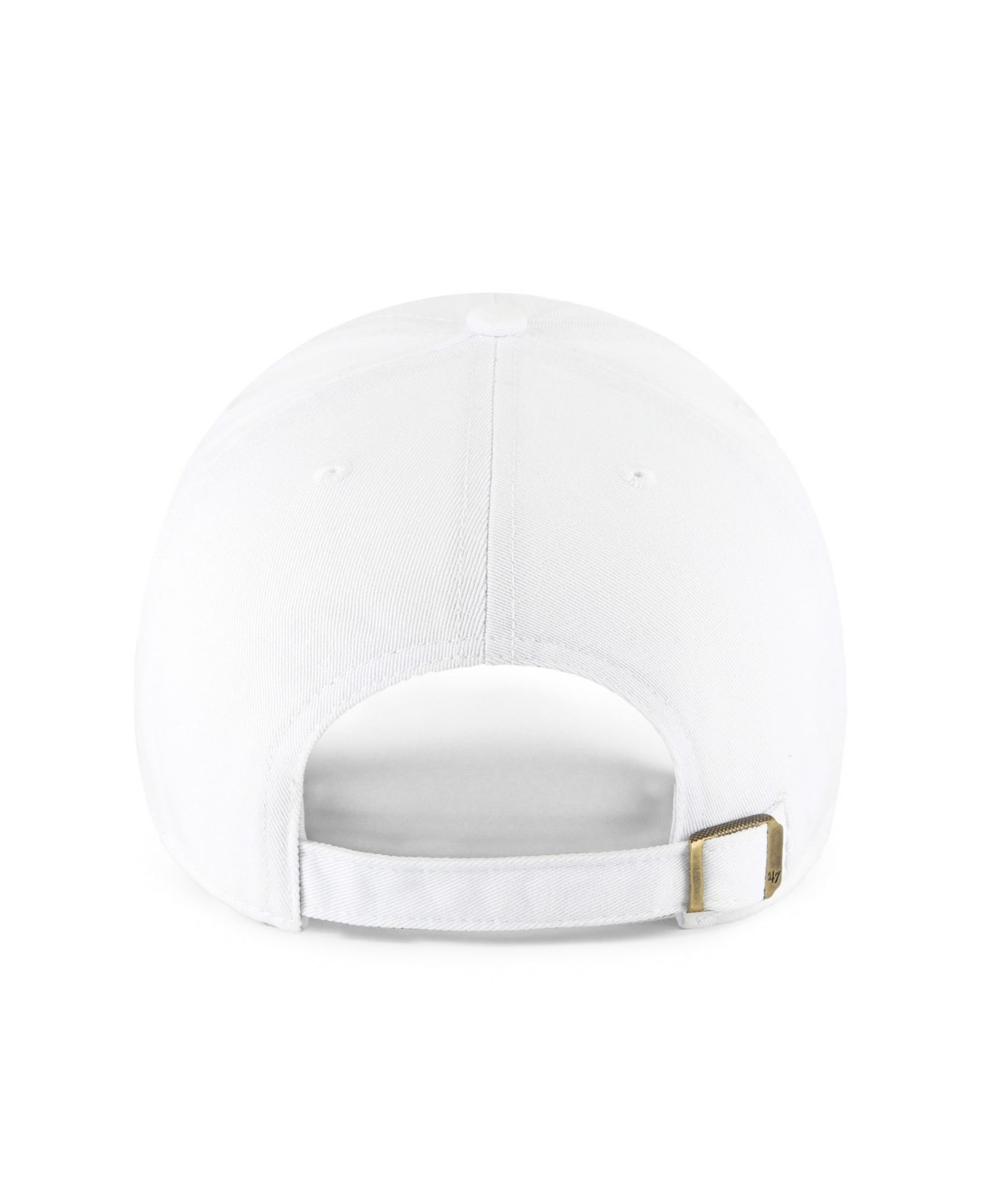 Men's White New York Knicks Clean Up Adjustable Hat