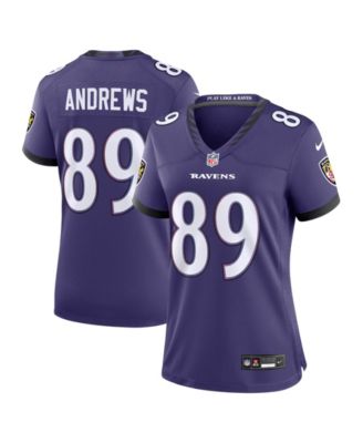 Women's Mark Andrews Purple Baltimore Ravens Team Game Jersey