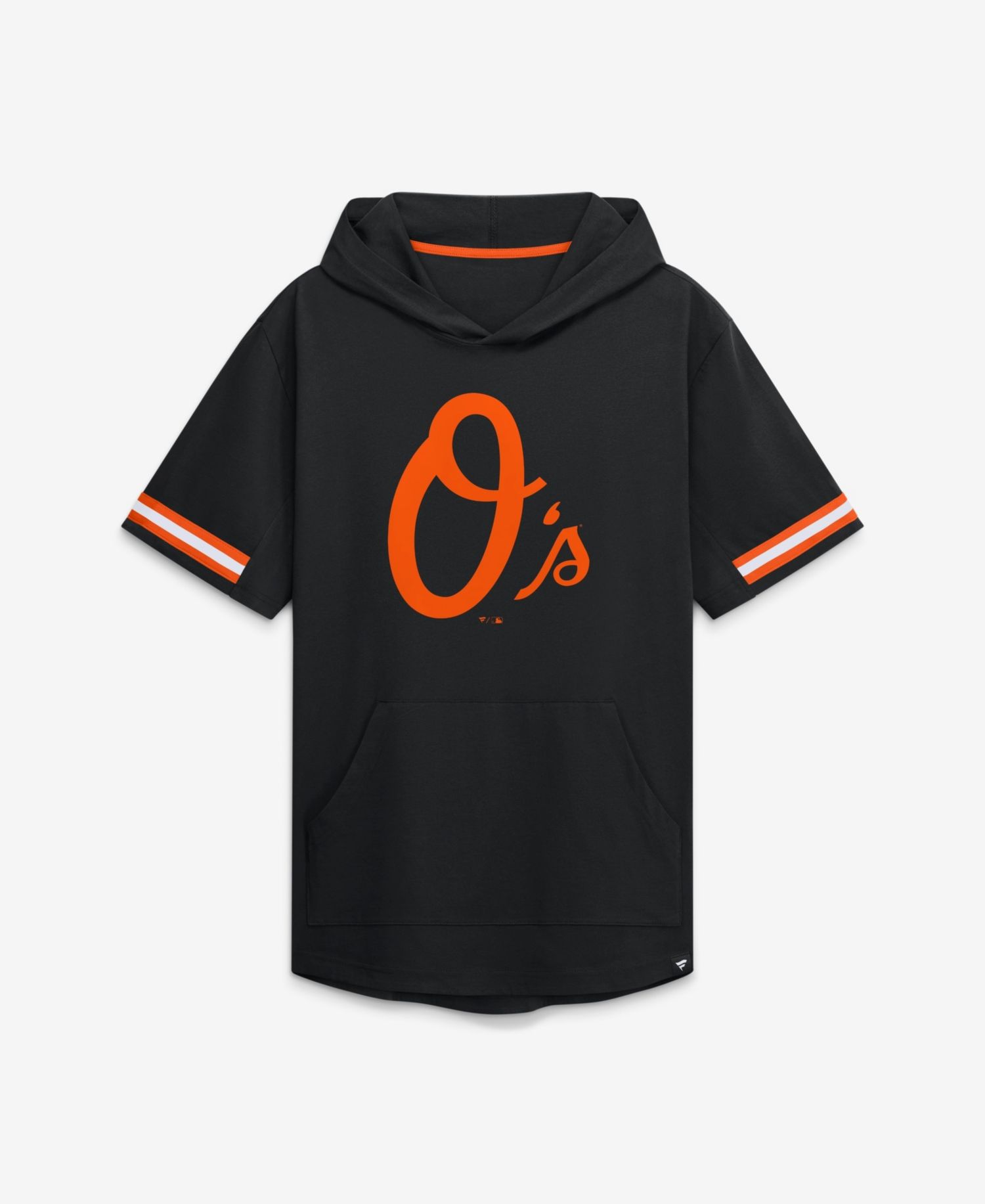 Men's Black Baltimore Orioles Optimal Play Hooded T-Shirt