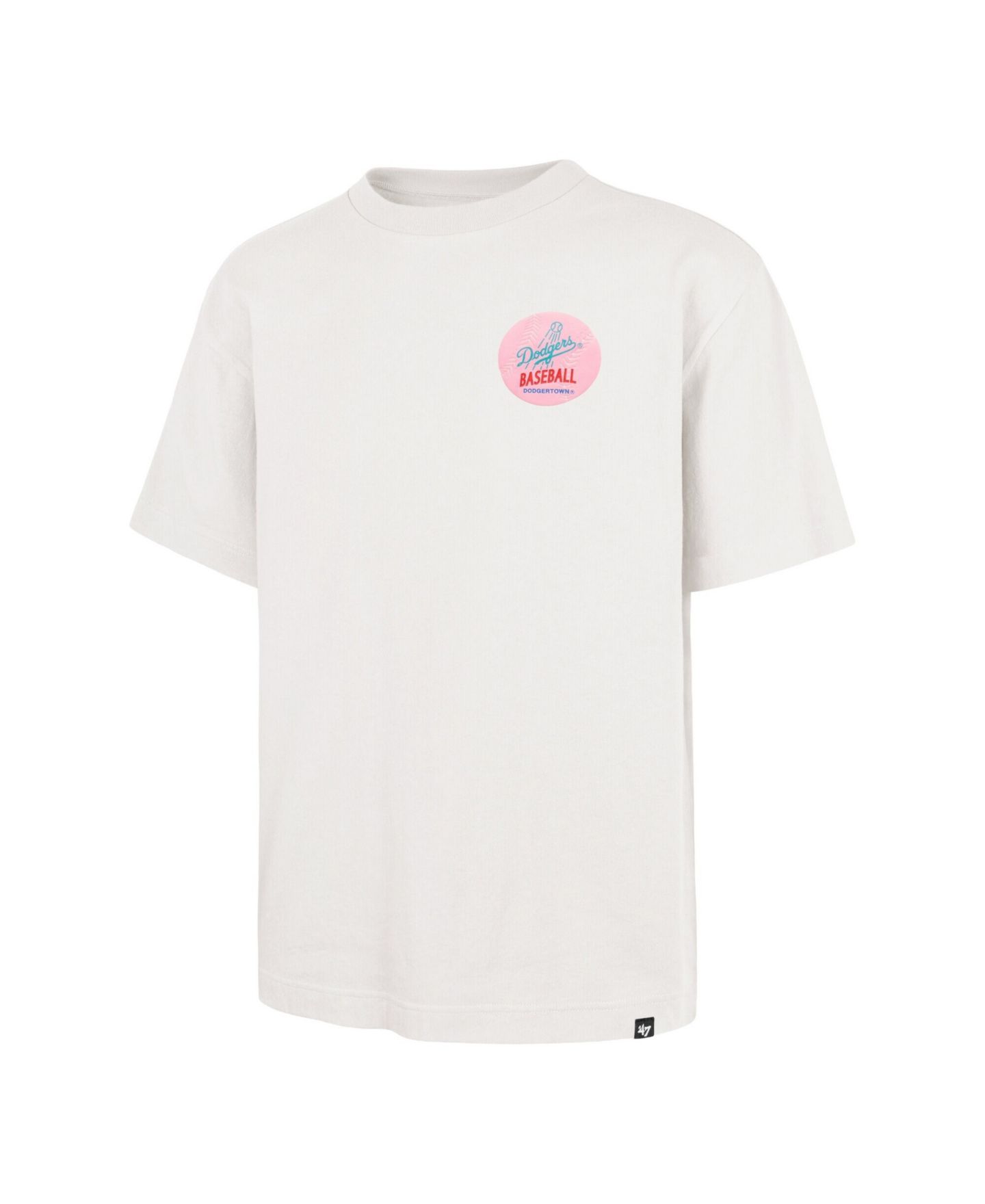 Футболка '47 Brand Cream Los Angeles Dodgers Turnpike Chuck Foundation — фото 2