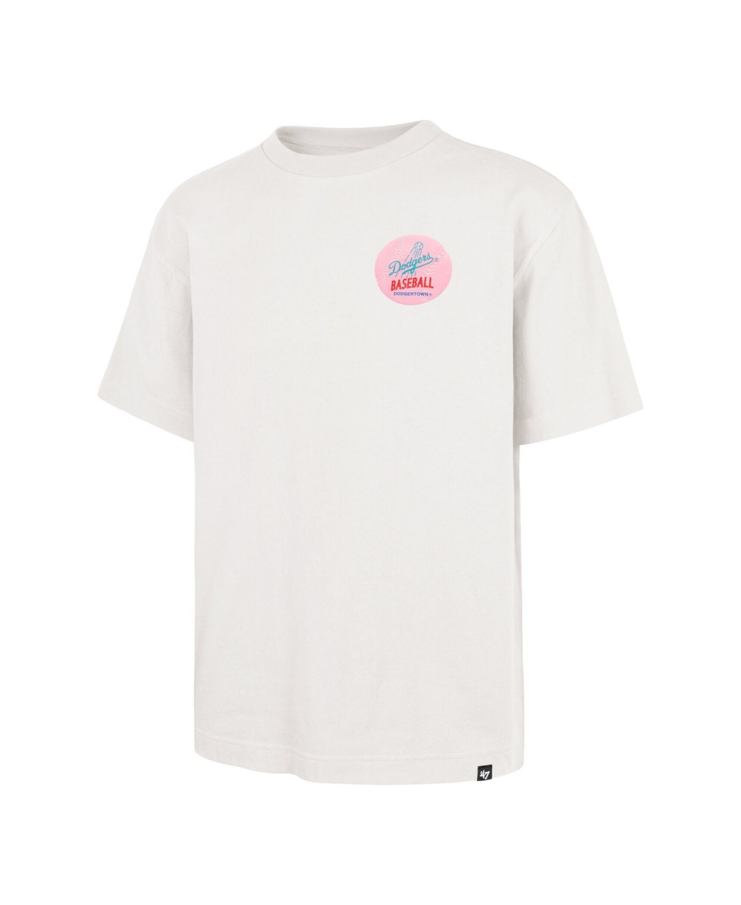 Men's and Women's Cream Los Angeles Dodgers Turnpike Chuck Foundation T-Shirt