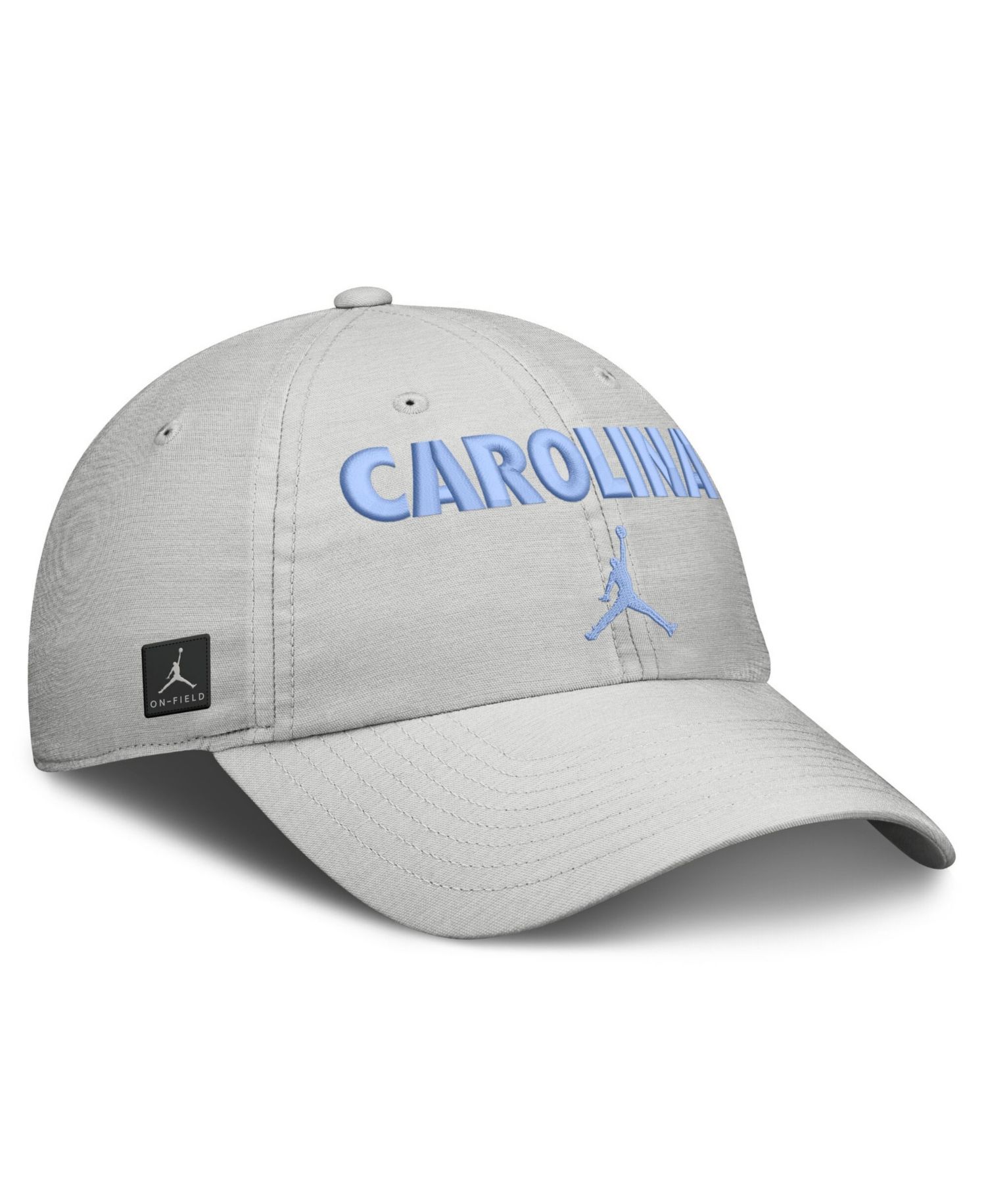 Men's and Women's Gray North Carolina Tar Heels 2026 On-Field Gameday Club Adjustable Hat