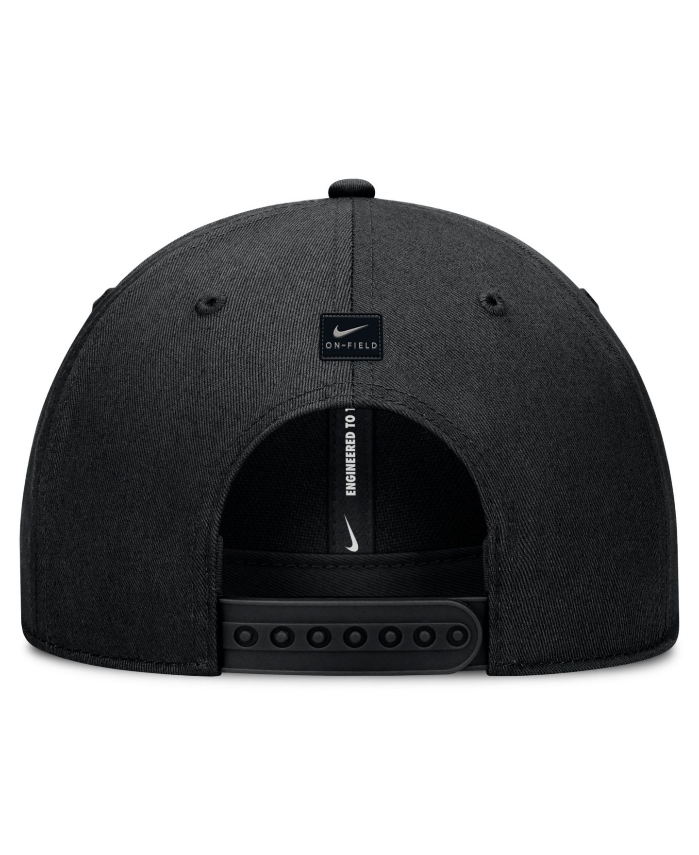 Кепка Nike Black Iowa Hawkeyes 2026 On-Field Gameday Rise Adjustable Hat — фото 4