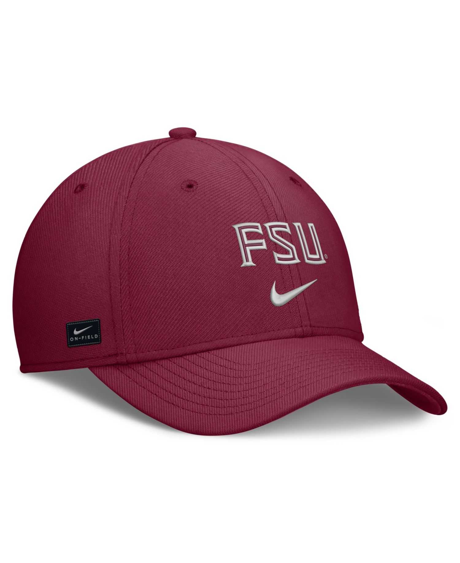 Men's Garnet Florida State Seminoles Rise On-Field Swoosh Flex Dri-FIT Flex Hat