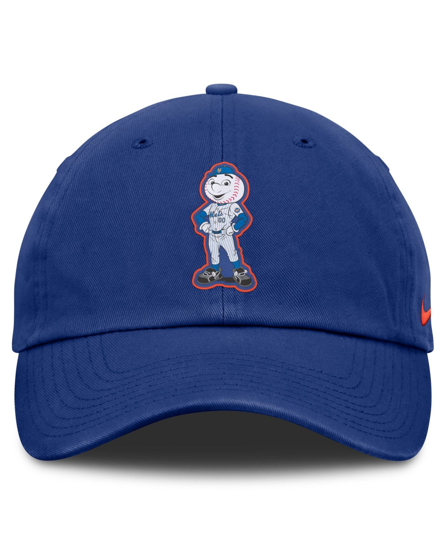 Детская кепка Nike Royal New York Mets Mascot Club Adjustable Hat — фото 2