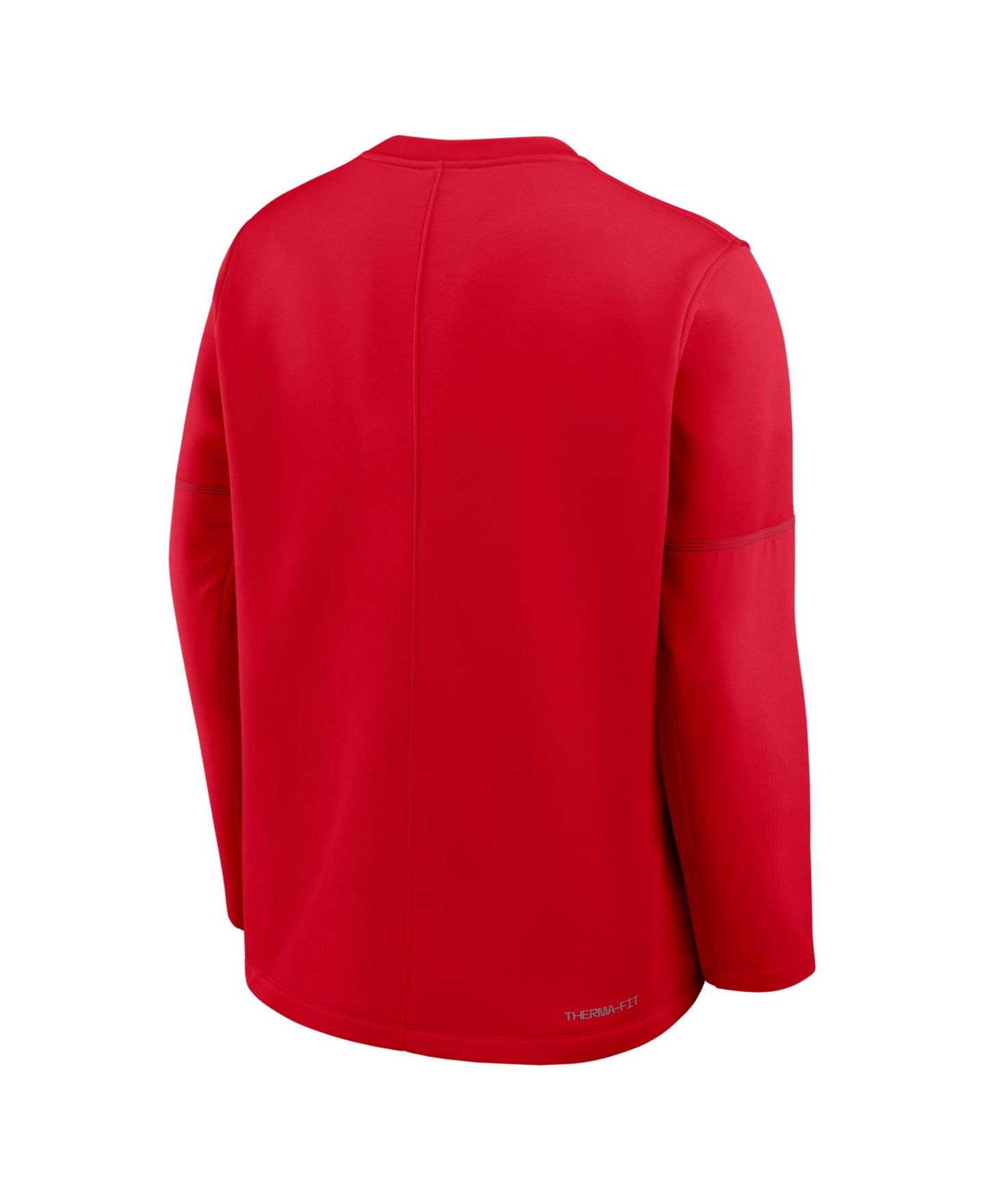 Мужской топ Nike Scarlet Ohio State Buckeyes 2026 Sideline Coaches Therma-FIT Long Sleeve — фото 3