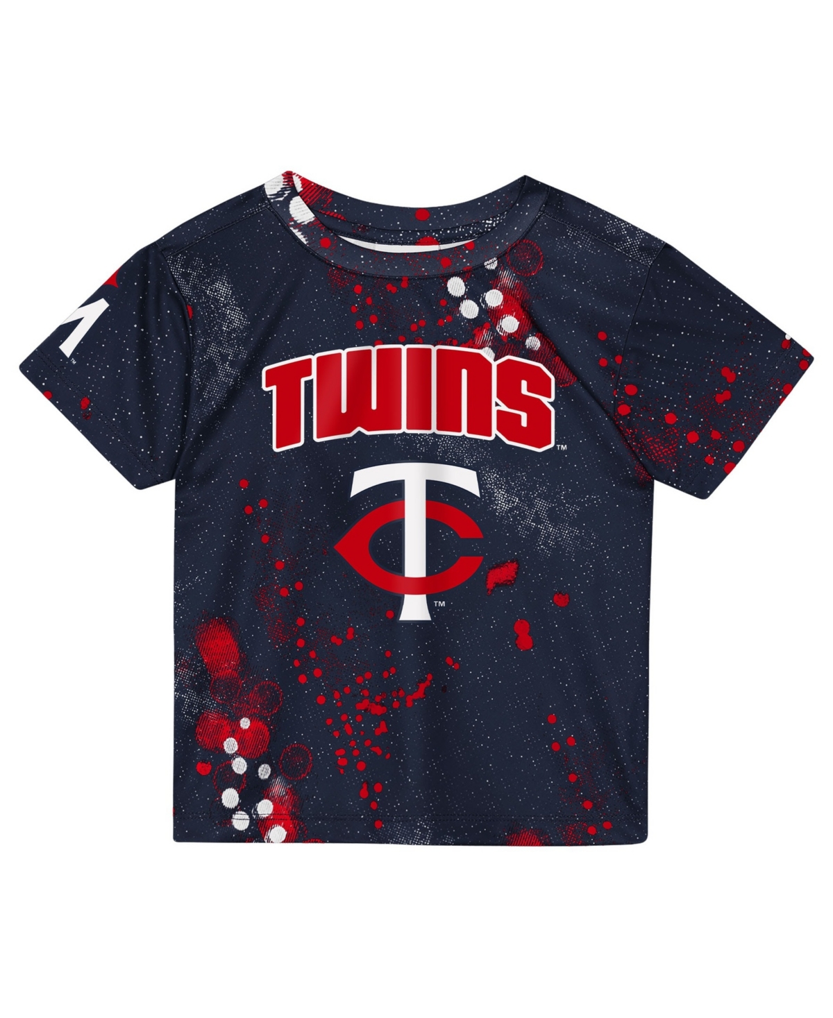 Outerstuff Toddler Navy Minnesota Twins Pinch Hitter T-Shirt and Shorts Set