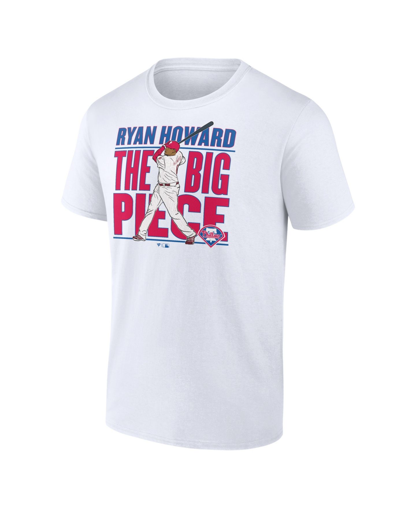 Мужская футболка Fanatics Ryan Howard White Philadelphia Phillies Cooperstown Collection Player — фото 2