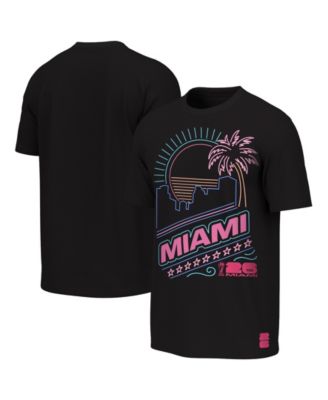 Big Boys and Girls Black FIFA World Cup 2026 Miami Neon City Night T-Shirt
