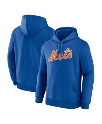Men's Royal New York Mets Wordmark Hoodie