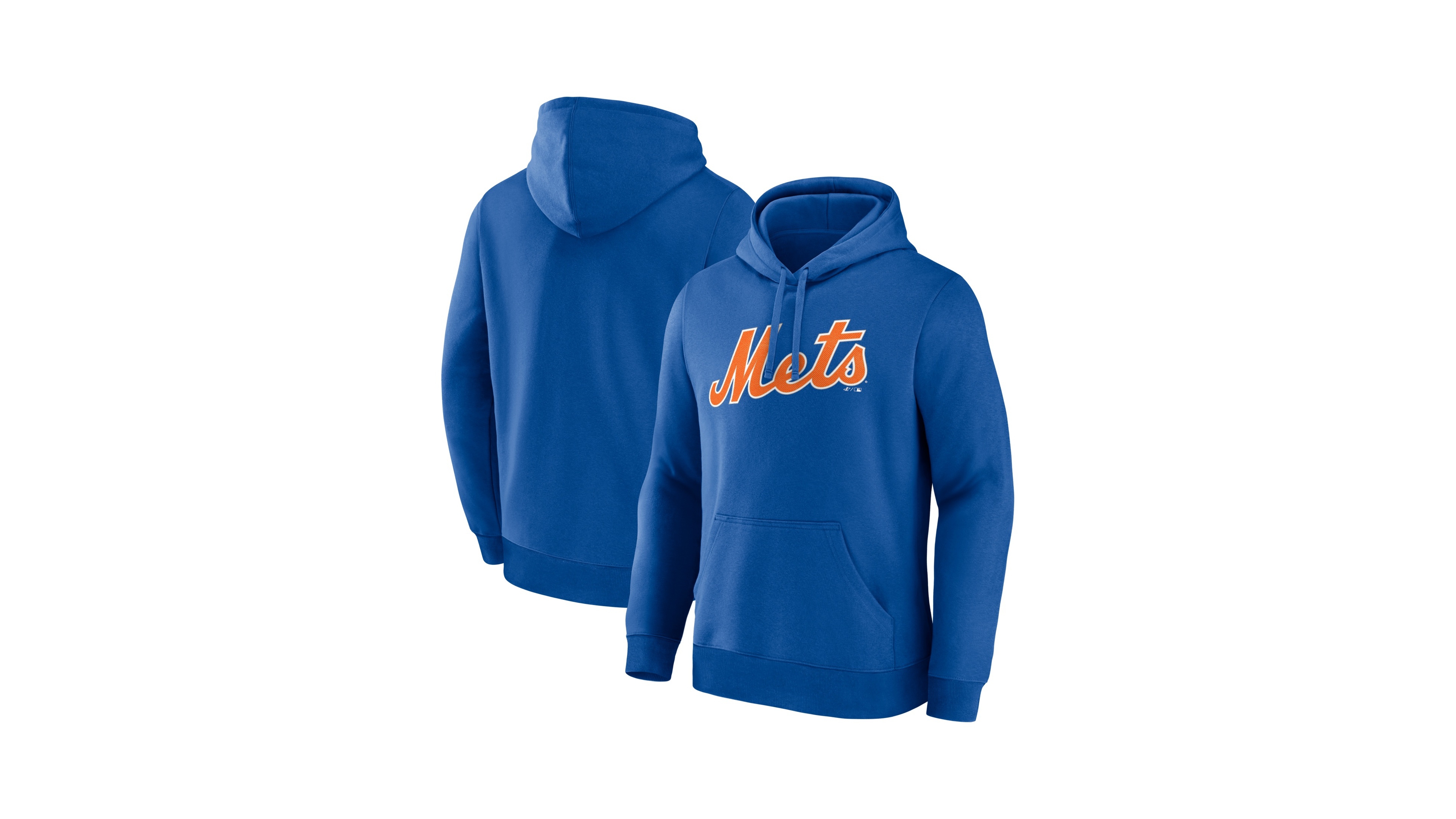 Logo Athletic Men's Royal New York Mets Wordmark Hoodie