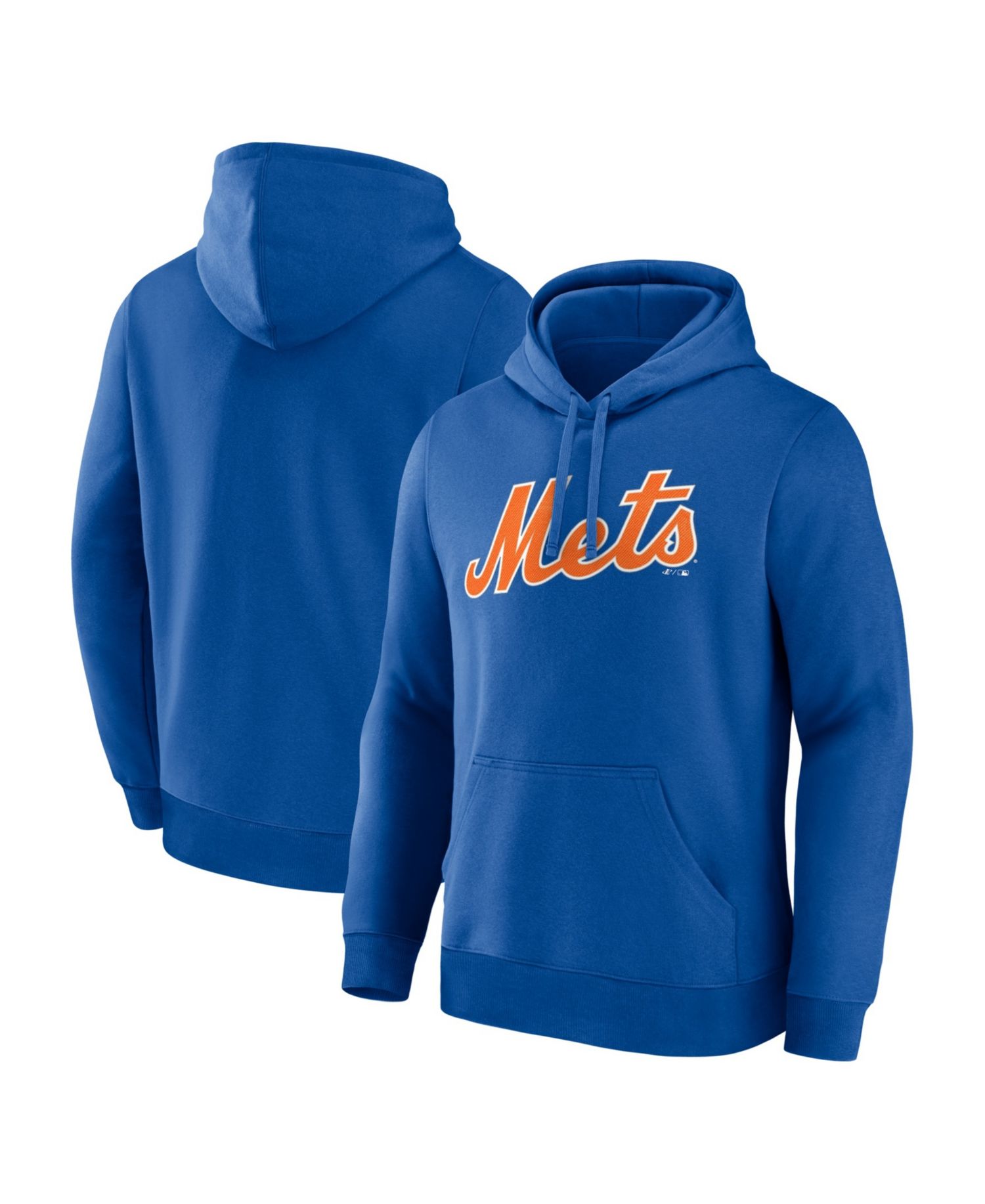 Men's Royal New York Mets Wordmark Hoodie