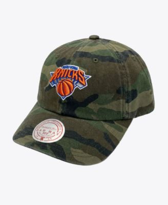 Men's Camo New York Knicks Basic Dad Adjustable Hat