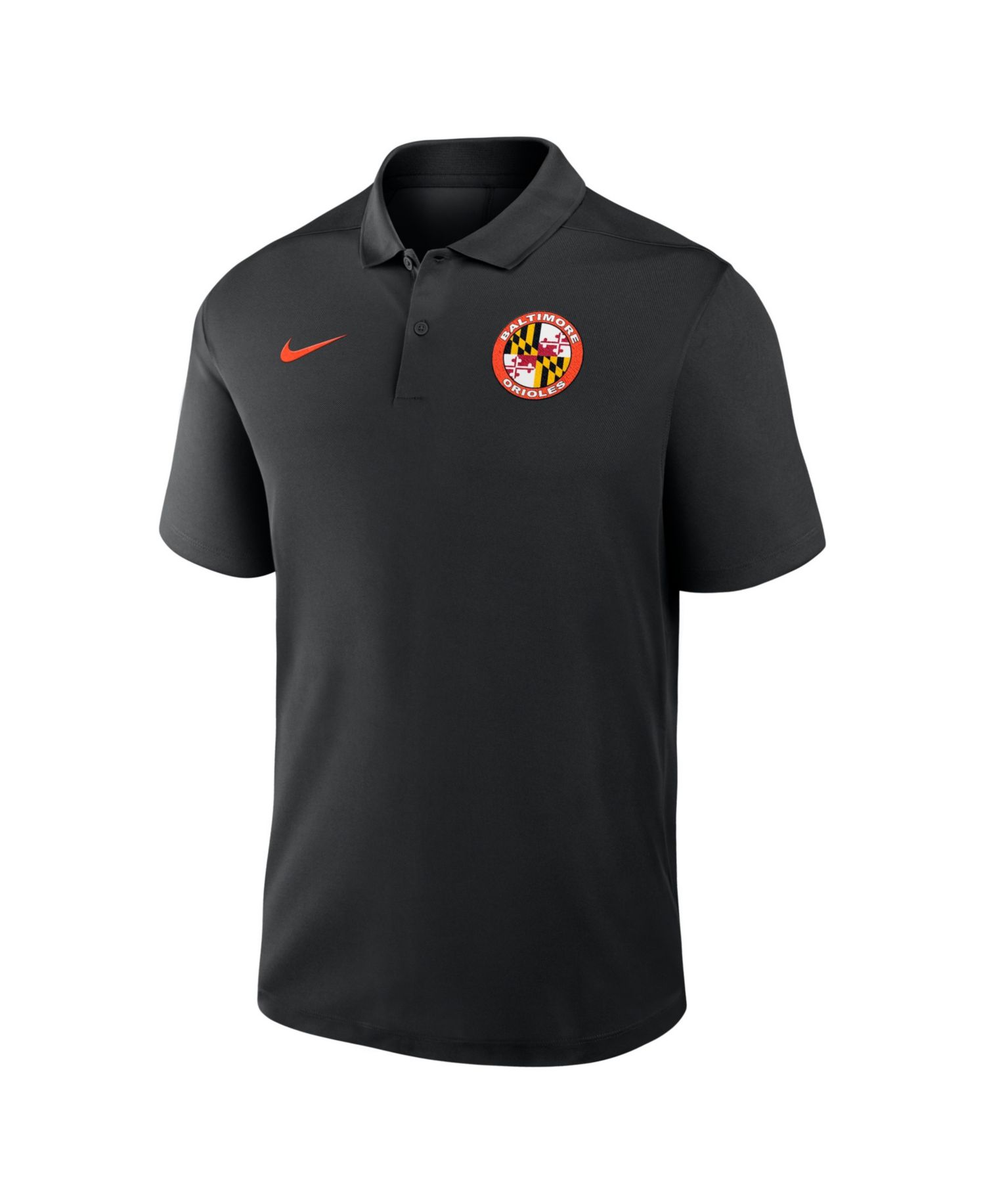 Men's Black Baltimore Orioles Alternate Victory Dri-FIT Polo Shirt