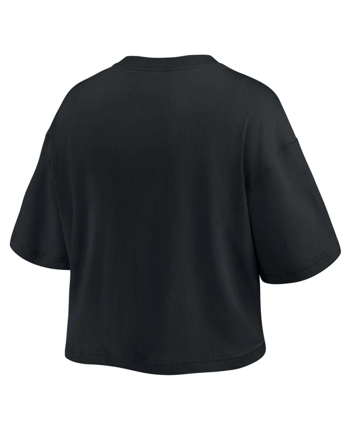Женская футболка Fanatics Black New York Yankees Americana Crop — фото 3