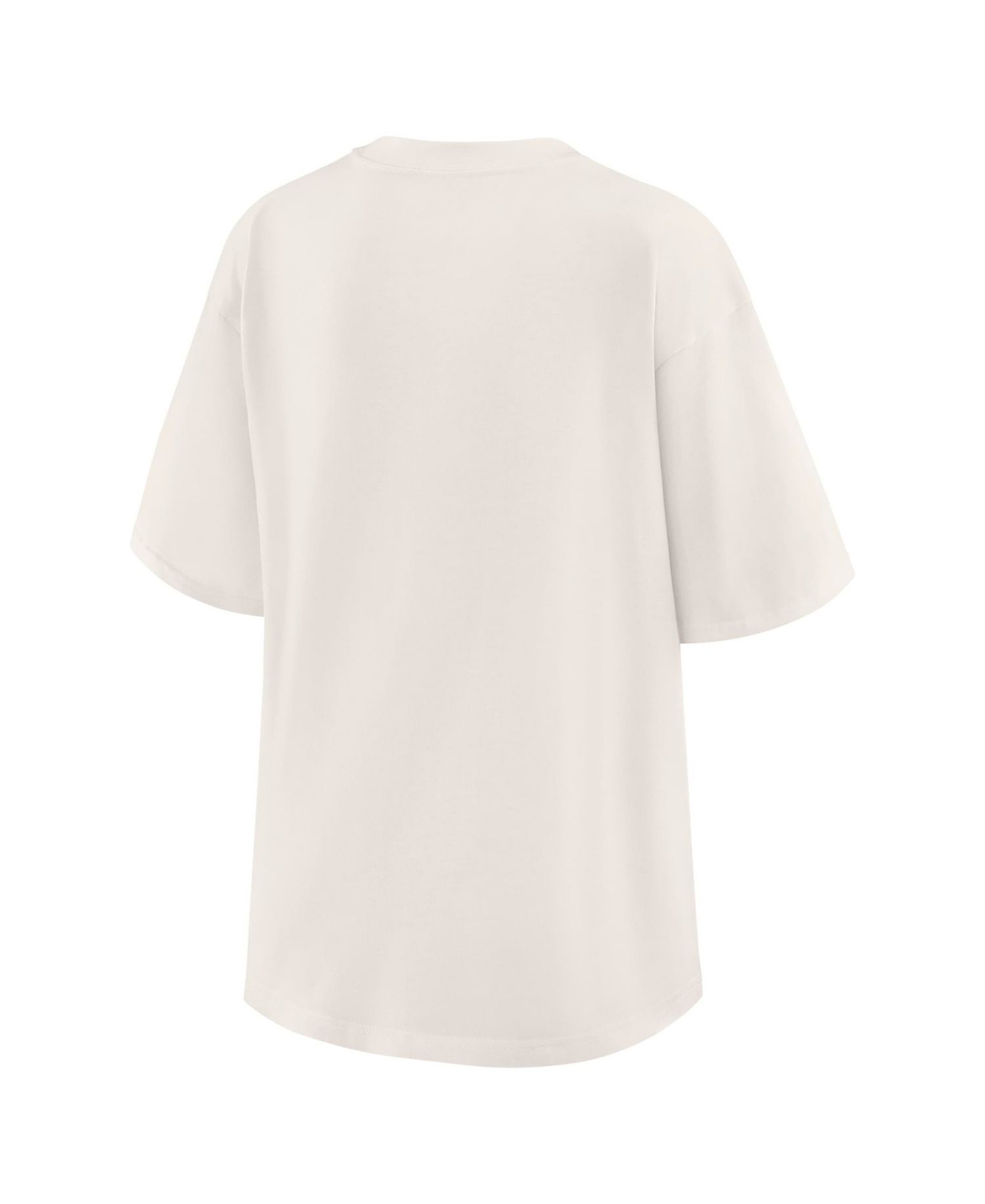 Women's White San Antonio Spurs Peached Vintage T-Shirt