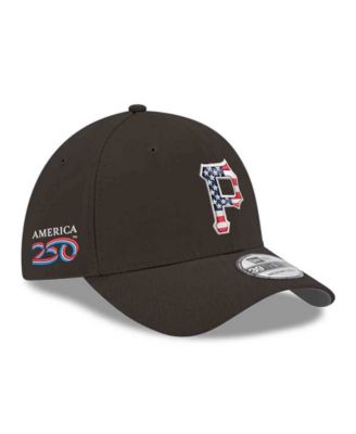Men's Black Pittsburgh Pirates America 250 39THIRTY Flex Hat