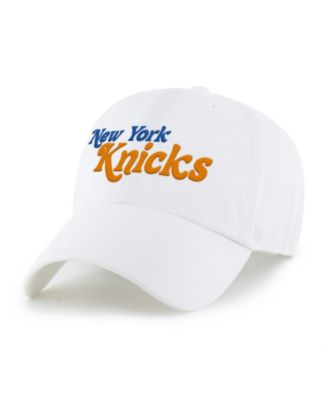 Men's White New York Knicks Pensacola Clean Up Adjustable Hat