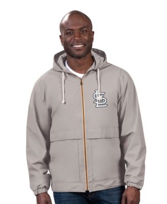 Men's Gray St. Louis Cardinals Full-Zip Rain Jacket