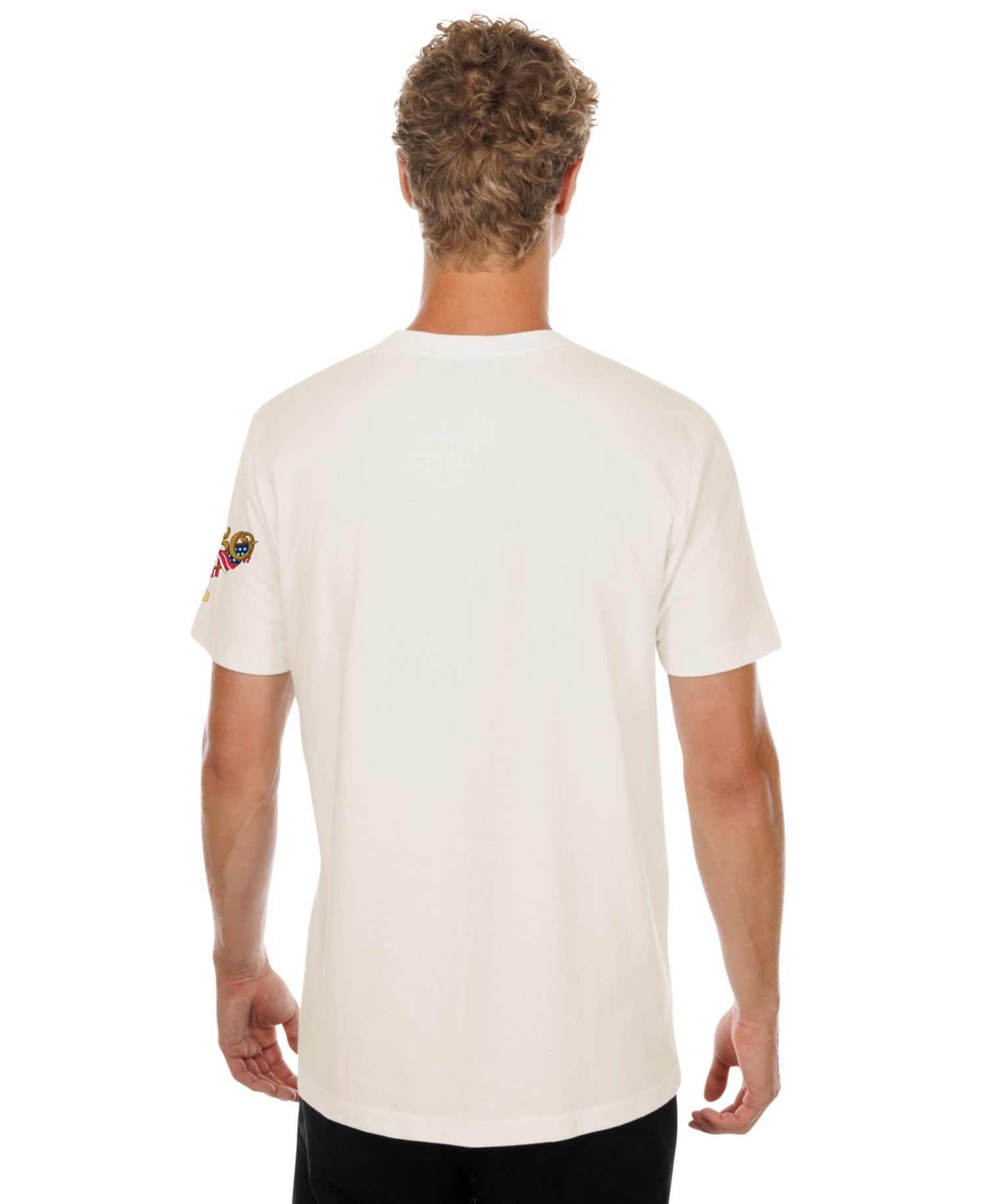 Men's Cream San Francisco Giants 250th Fourth of July T-Shirt