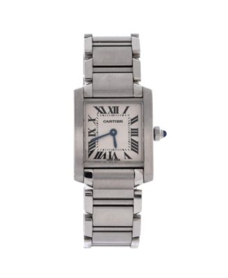 Tank Francaise Quartz Watch in Stainless Steel 20mm