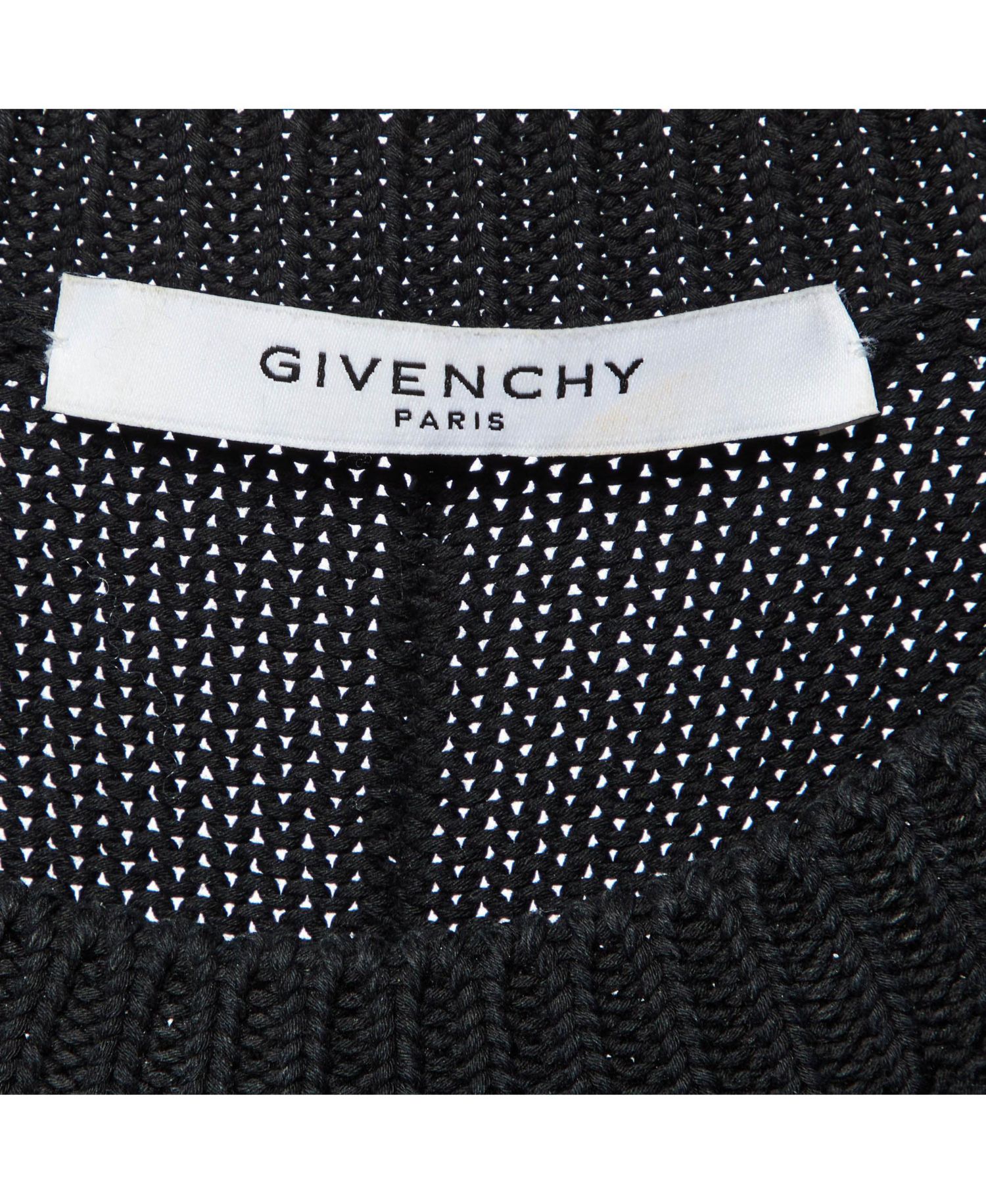 Women's Logo Print Cotton Knit Crew Neck Sweater