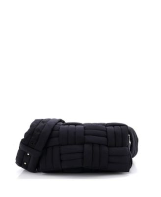 Padded Tech Cassette Crossbody Bag Intrecciato Nylon