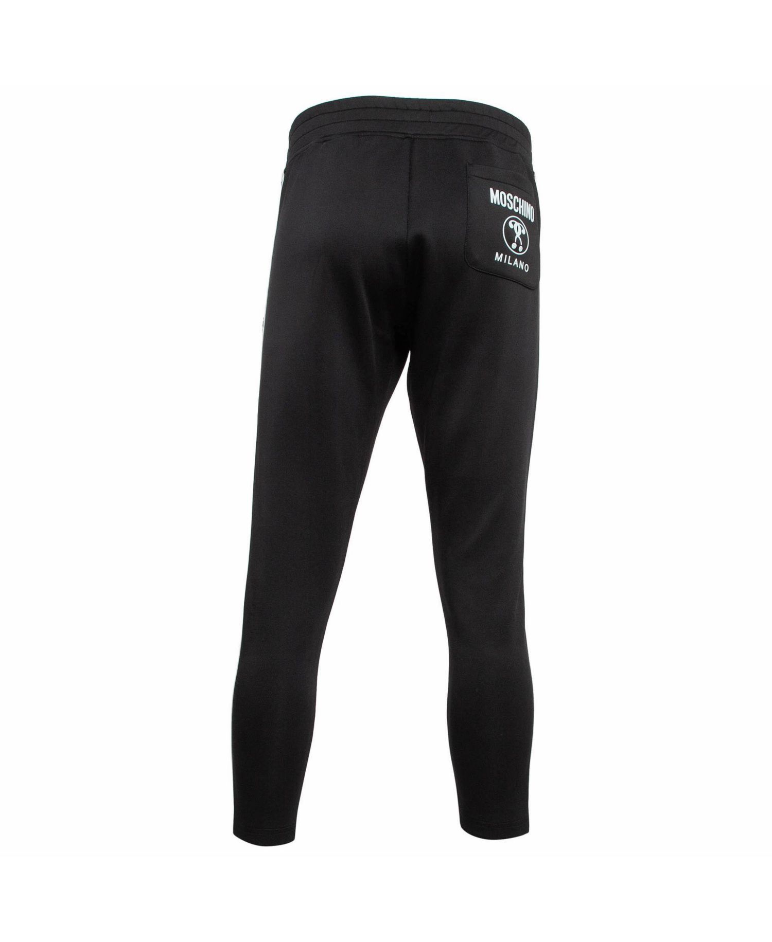 Men's Logo Side Strip Stretch Knit Track Pants
