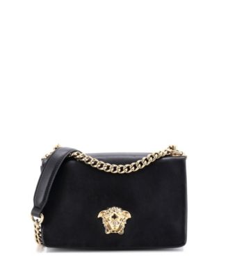 Small Palazzo Medusa Sultan Shoulder Bag Leather