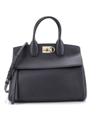 Medium Studio Satchel Leather