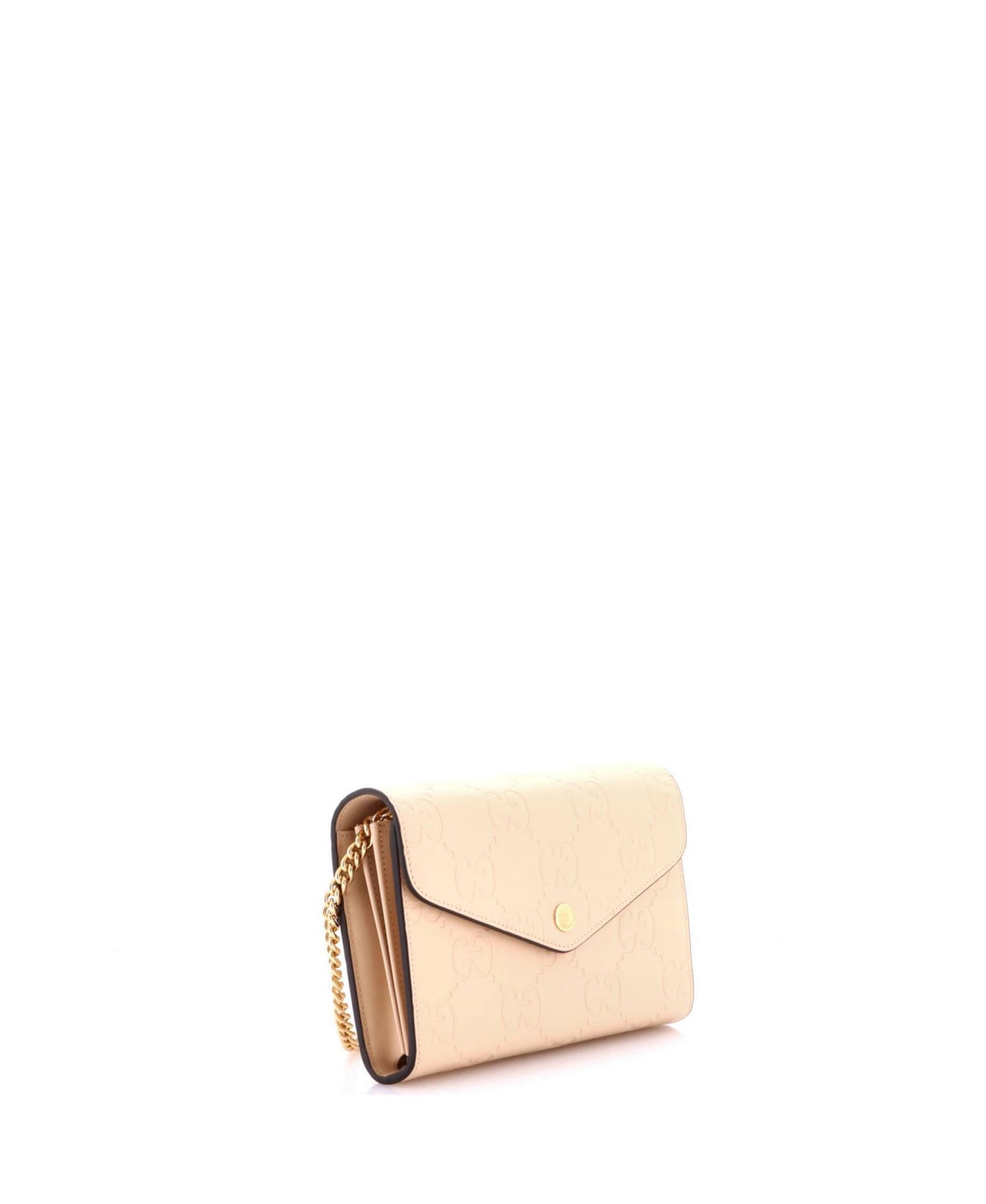 Envelope Wallet on Chain Guccissima Leather