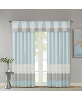 Polyoni Pintuck Curtain Panel Only 1Pieces Panel