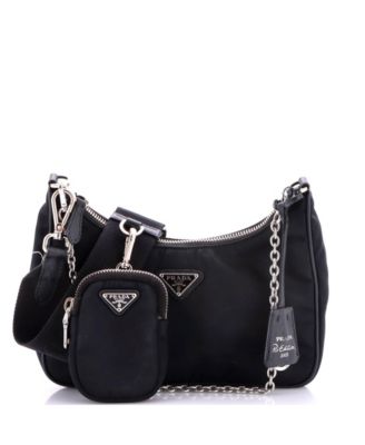 Small Re-Edition 2005 Shoulder Bag Tessuto