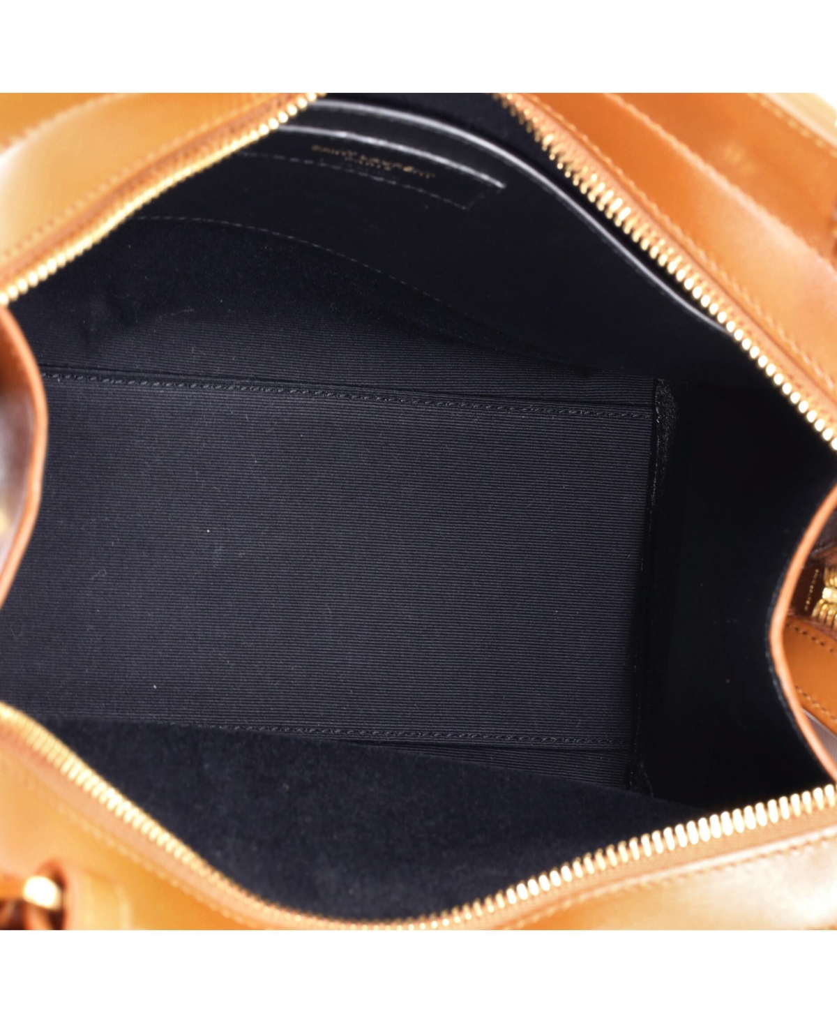 Pre-Owned Saint Laurent Small Uptown Tote Canvas with Leather