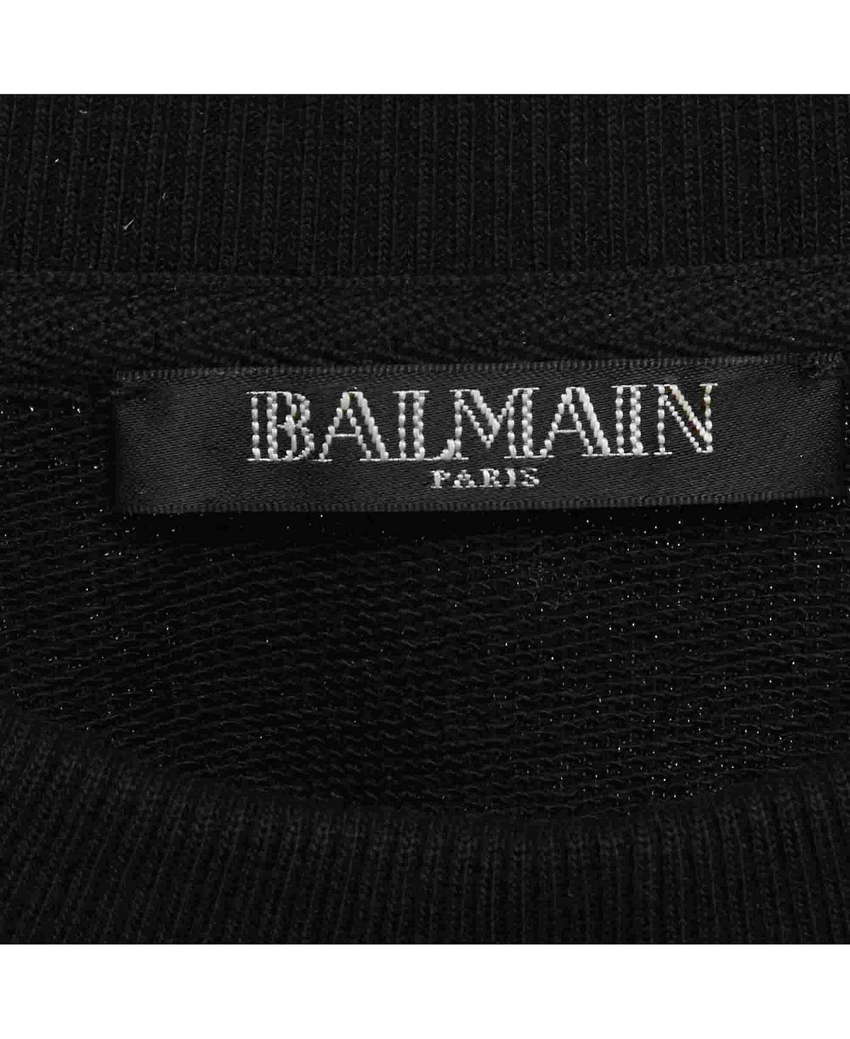 Pre-Owned Balmain Women's Logo Print Cotton Sweatshirt view 5 — MAYCSS fashion products