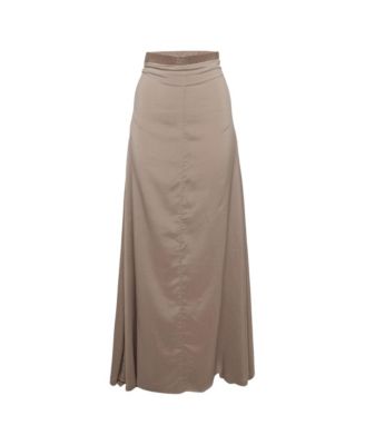 Women's Silk Blend Monili Band Skirt