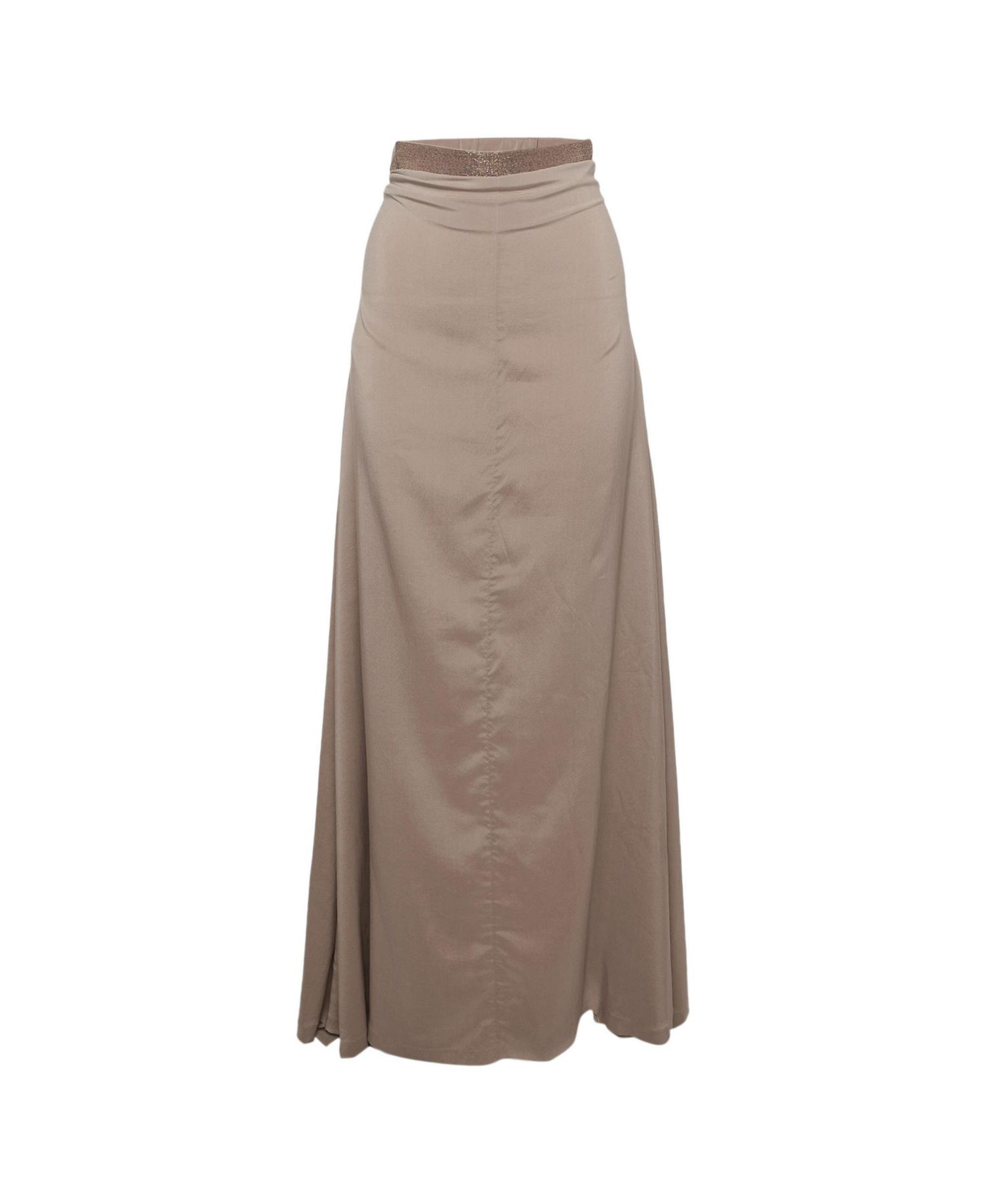 Women's Silk Blend Monili Band Skirt