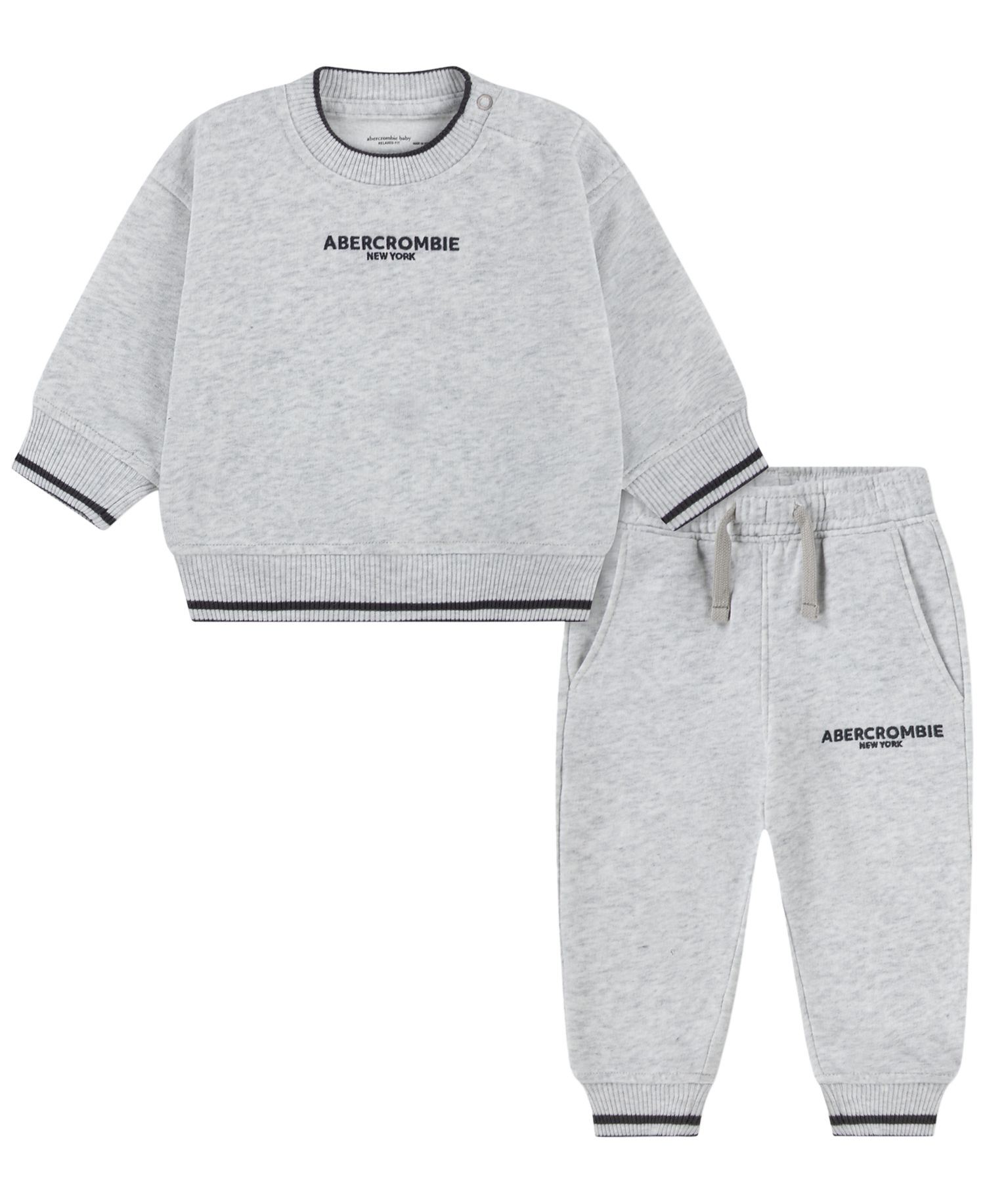 Baby Boys' Long-Sleeve Top and Pants, 2-Piece Set