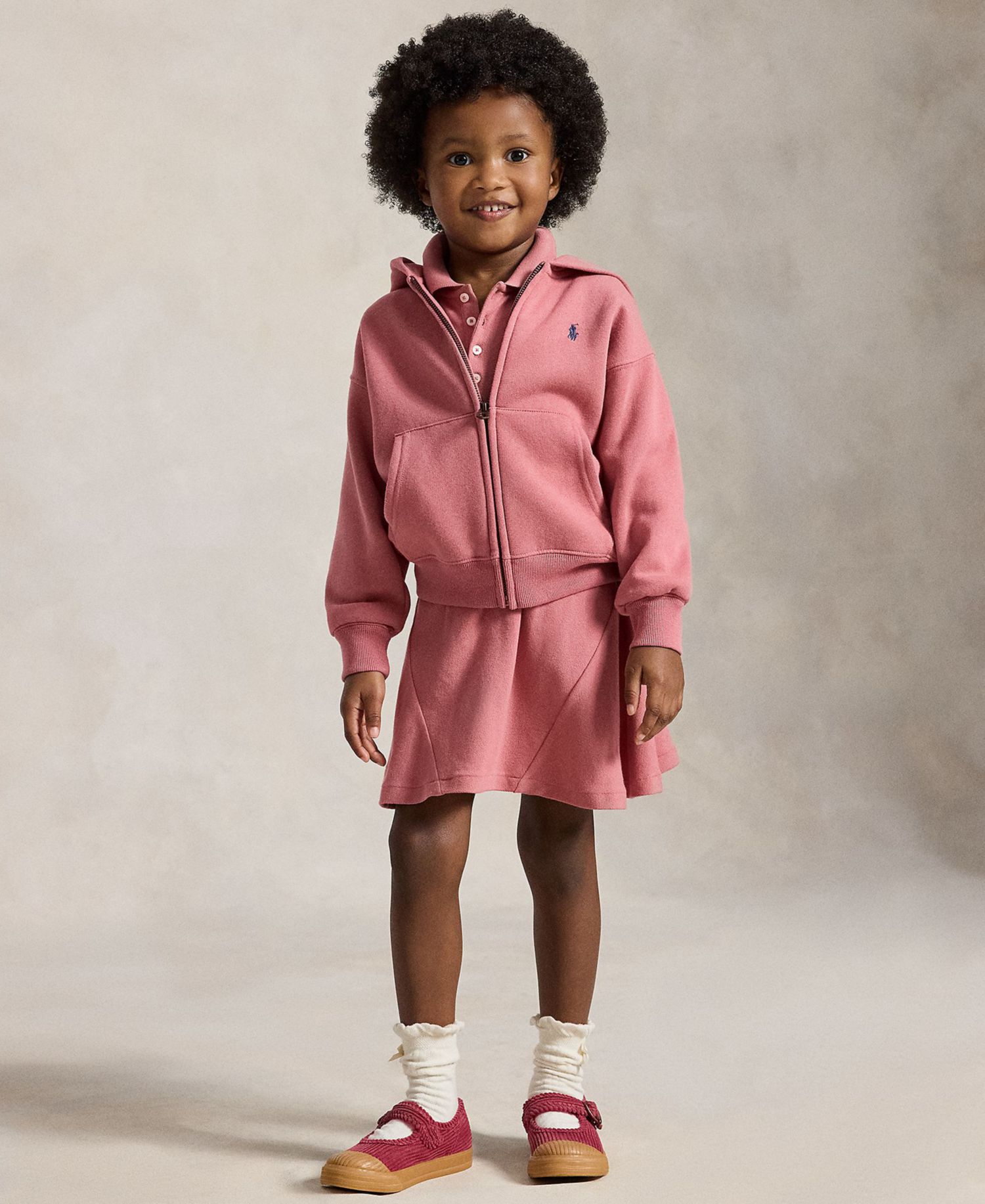 Girls' 2T-6X Long-Sleeve Full-Zip Hoodie