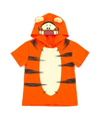 Winnie the Pooh Toddler Boys (2T - 4T) Cosplay Short Sleeve Hooded T-Shirt
