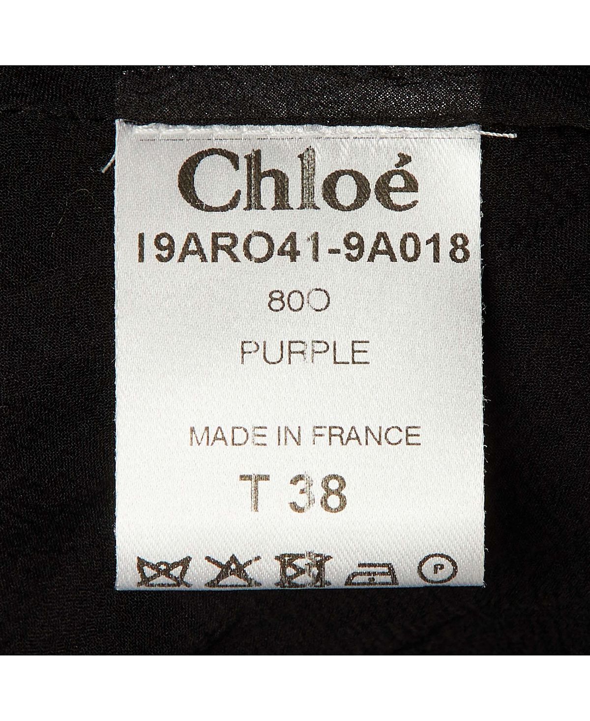 Pre-Owned Chloe Women's Pre-Owned Chloandeacute Crepe Pleated Strapless Mini Dress view 5 — MAYCSS fashion products