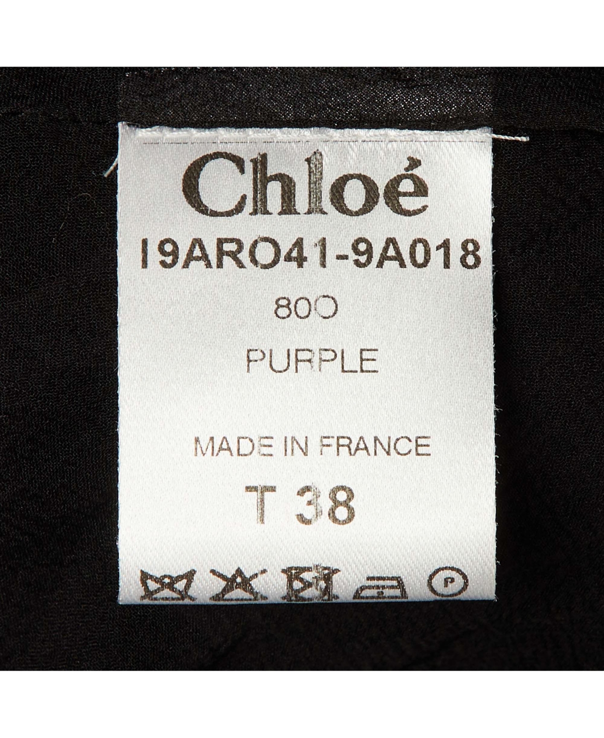 Pre-Owned Chloe Women's Pre-Owned Chloandeacute Crepe Pleated Strapless Mini Dress